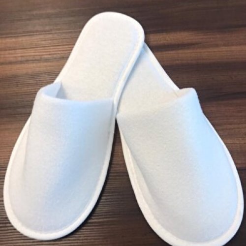 POLYESTER ( DOUBLE UPPER SLIPPERS )